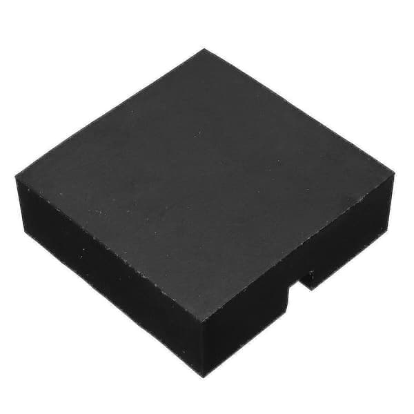 2 stk. Universel Bil Spalte Løftevogn Jack Disk Blok Gummi Pad Guard Adapter