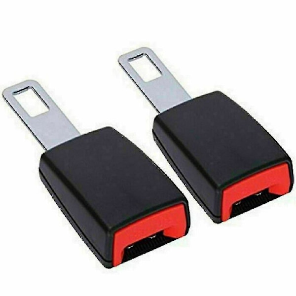 2 st Bältesförlängare Knappar Bilstolar Bältesspännen