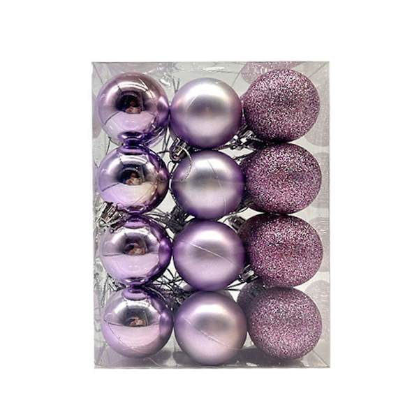 Julepynt 3cm Juletre L Kule Henge Hjem Fest Ornament Dekor e