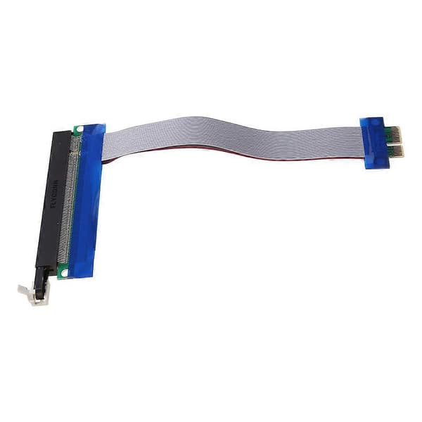 Fleksibel fladkabel PCIe PCI Express 1x til 16x Forlænger Riser FFC PCI-E 1x-16x