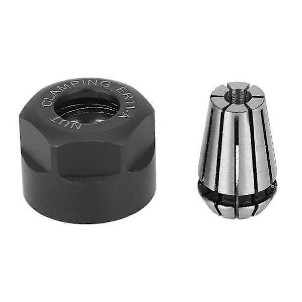 ER11 Chuck-klemmer, Mutter, Dreiedeler, CNC-fresing, Graveringsmaskin, 4 mm Chuck