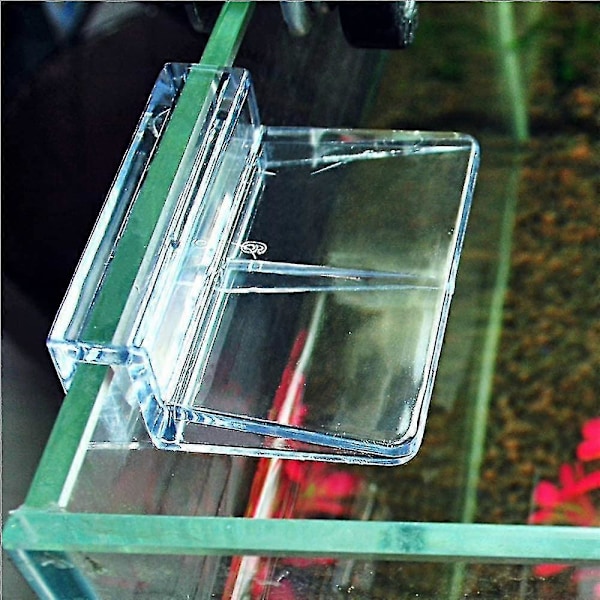 Akvarielokk-klipser, Fiskekar-plastklipser, Akvarielokk-klipsholder, Klar, 8 stykker 10mm