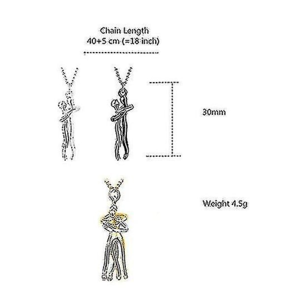 Pariskaulakoru, jossa on halausriipus, korut, yksinkertainen ja tyylikäs solisluuketju black silver