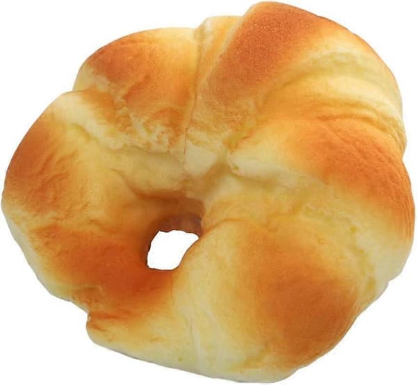 Kjøkkendekorasjon simulering flatbrød donut dekorasjon (11CM) 1 stk (D-583-A)