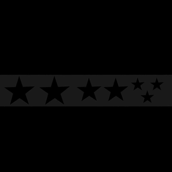 Maastopyörän Heijastavat Tarrat Runkoon Vanteen Reunaan Tarra Fluoresoivat Tähdet Polkupyörän Heijastin Tarra Tarvikkeet black