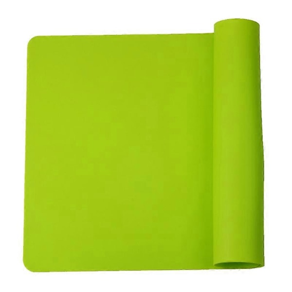 Bordspladsmåtter Bordunderlag Varmeisolering Silikonmateriale Rektangulær Form grass green