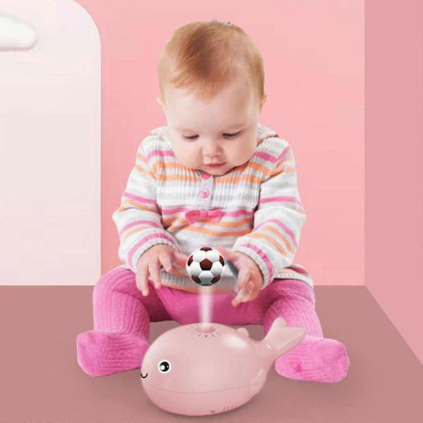 Elektrisk flytande bollleksak, flytande boll liten valleksak -GDZD pink