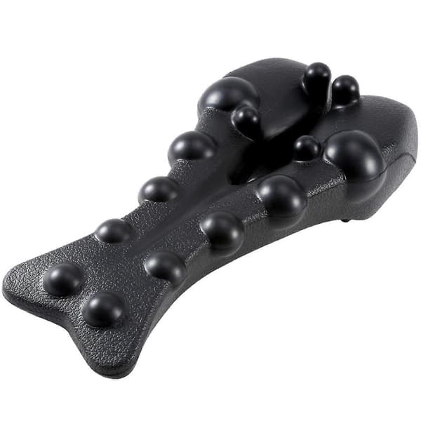 Trapezius Stretcher - Trapezius Trigger Point Massager, Muskelknutefjerner for rygg, Suboccipital Release Tool - SDR - DGZD black