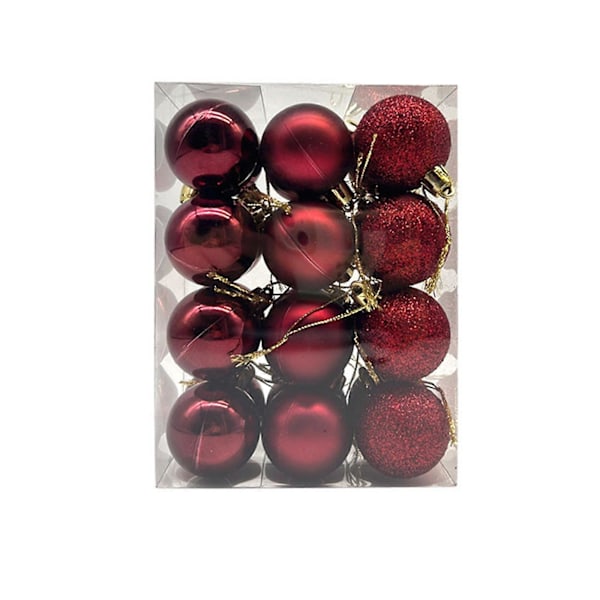 Juldekorationer 3cm Julgran L Hängande Hemfest Ornament Dekor a