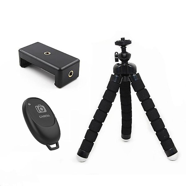 Telefon Tripod Mobiltelefon Stativ Fleksibel Octopus Stil Mini Rejse Tripod Stativ Kamera Beslag Letvægts