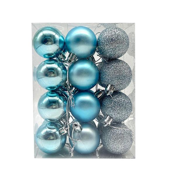 Julepynt 3cm Juletre L Kule Henge Hjem Fest Ornament Dekor l