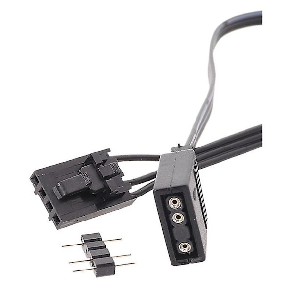 4-PIN RGB - Standard ARGB 3-Pin 5V Adapteriliitäntä RGB-kaapeli 25cm
