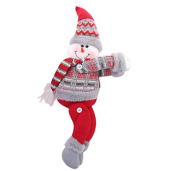 Jouluverhot kiinnikkeet Nuken Solki Ripustus Asettelu Joulu Koti Sisustus christmas snowman