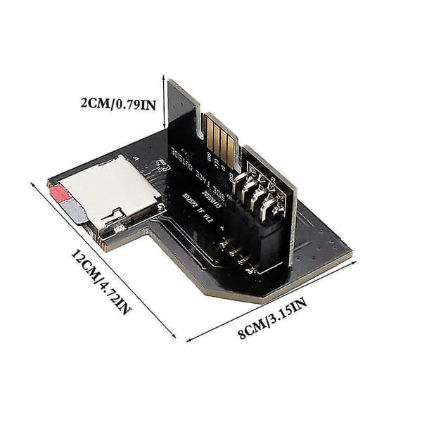 For Ngc Sd2sp2 Pro Gamecube Konsolladapter Sdload Sdl Micro Sd / Tf Kortleser ZD A