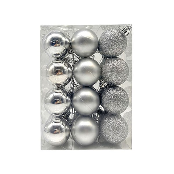 Julepynt 3cm Juletre L Kule Henge Hjem Fest Ornament Dekor p