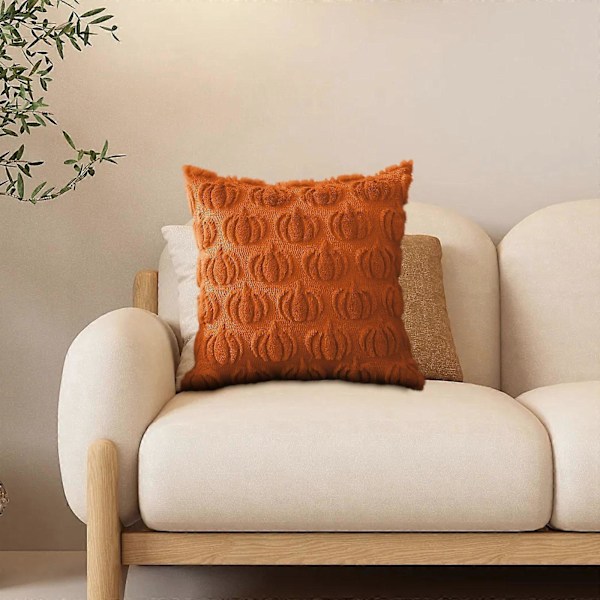 Halloween Dekor Utendørs Halloween Premium Pumpekin Pute Trykt Polyester Pute Pumpekin Pute Stue Sofa Dekorasjon or