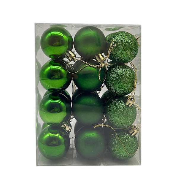 Julepynt 3cm Juletre L Kule Henge Hjem Fest Ornament Dekor n
