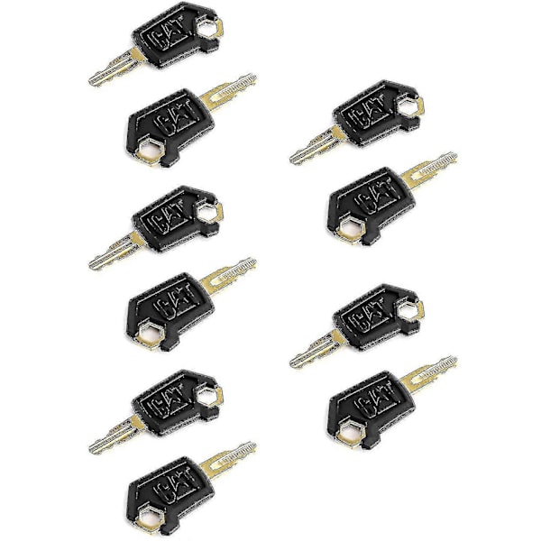 10 kpl 5p8500 Cat-avaimia, sytytysavaimia Caterpillarin raskaille laitteille