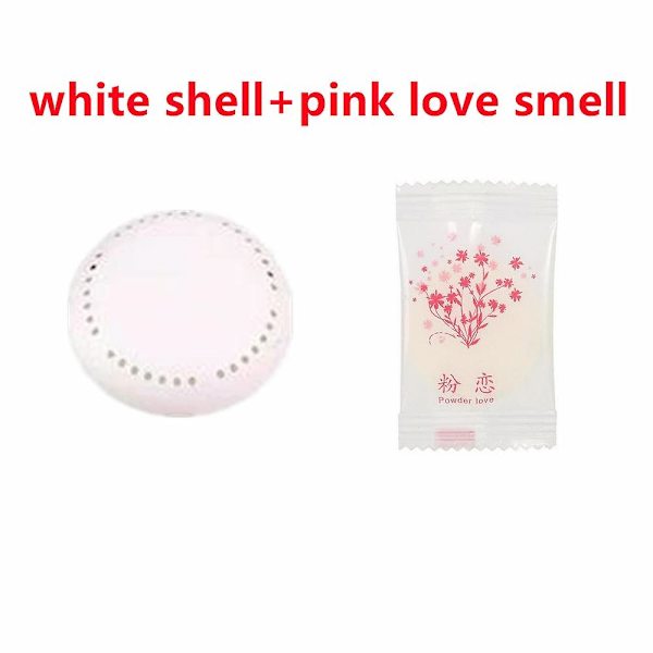 Paste Solid Mini Luftfrisker Bad Toalett Deodoriser Soverom Skap Garderobe Bilmontert white