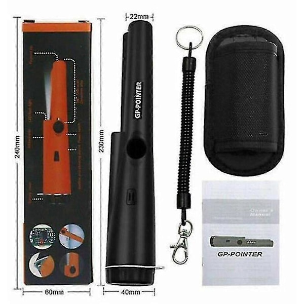 Garrett Pro-pointer Pinpoint Metal Detector Underground Pinpointer Pinpoint -CHSZ black