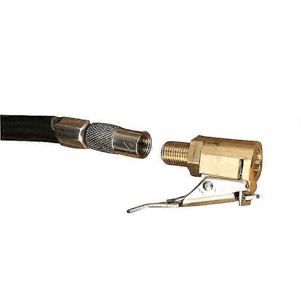 8mm Bil Däck Hjul Däck Luft Chuck Inflator Pump Ventil Clip Koppling Adapter