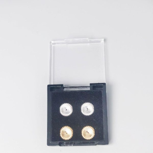 4/ 6 Par Örhängelyftare Hypoallergena Örhängesfästen För Sjunkande Öron, Tunga Örhänge Stödfästen, Pläterade Säkra Örhängesfästen Lyft 4 pairs daisy shape