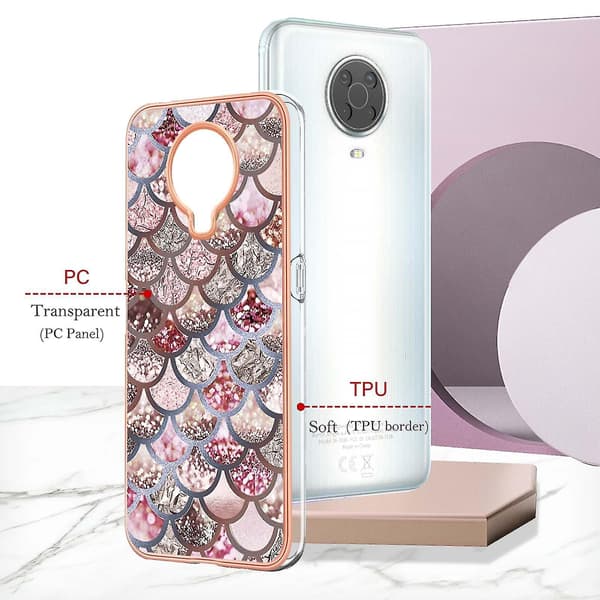 Imd Tpu -kotelo Nokia G10 / G20 -GLS white