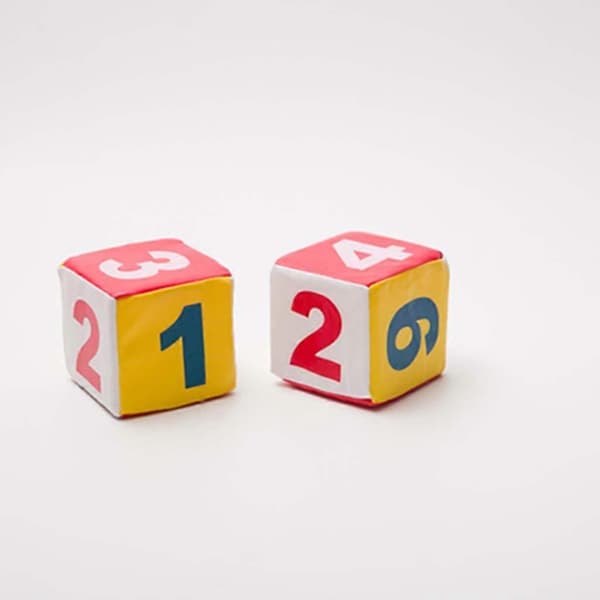 Børns Hjerne Spil Spil Dots Børnehave Variation Bordspil Bløde Terninger count