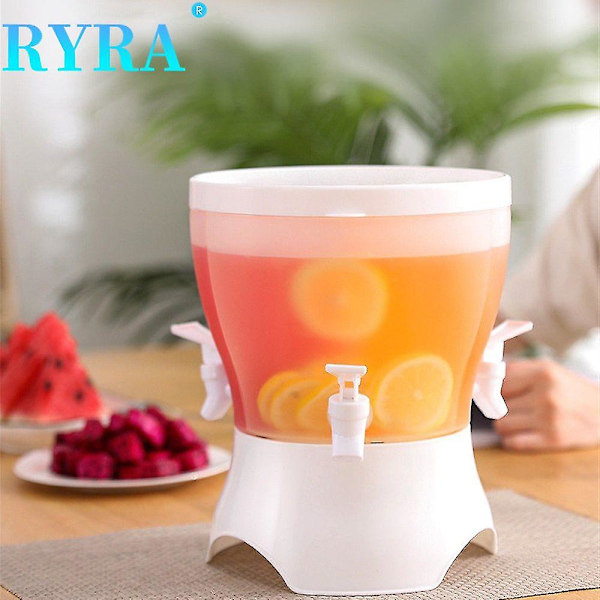 Kylförvaring Kallt Vattenkokare Med Kran Saftflaska Dryckesbehållare Kallt Vattenflaska Behållare -GSL 4l kettle a