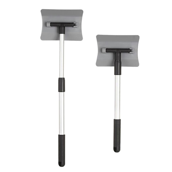 Aluminum Telescopic Snow Shovel Deicing And Defrosting Snow Scraper In Winter