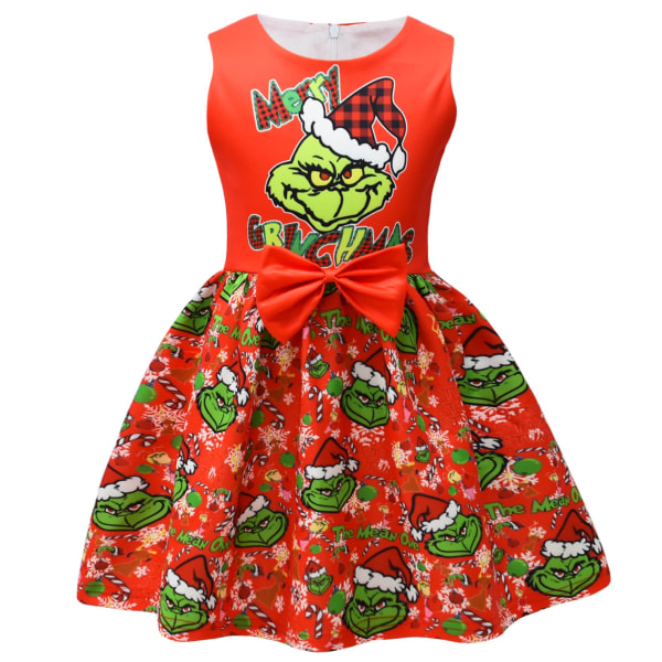 Ghost elf grönhårig monster cosplay klänning flicka kjol klänning 110 yards