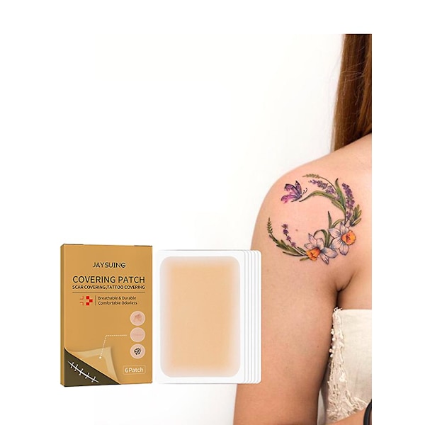 Åndbar Tatovering Fejl Dækkende Tape, Ar Fejl Dækning Tape Stickers, Tatovering Hud Skjolde Dække