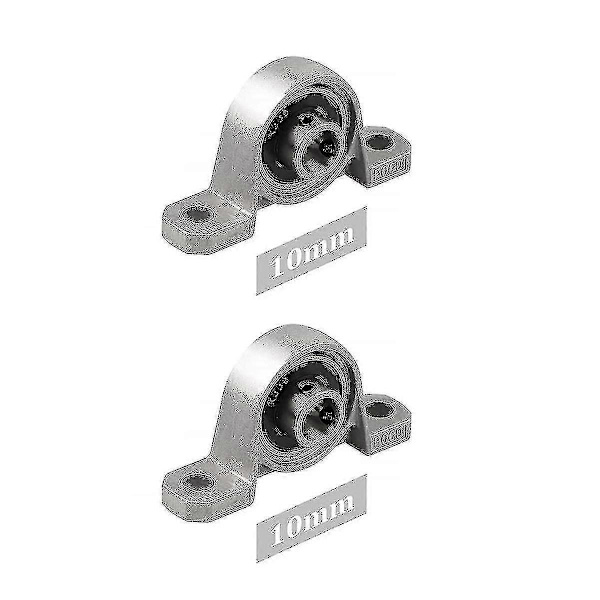 4 stk. Lagerhus Flenslager 10mm Kp000 Kugleleje Blok Pudeblok Lager Til Reservedele Til 3d Printer -JRDG
