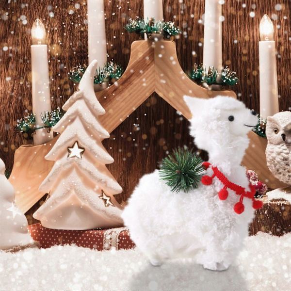 Julepynt Juleullfiltret Pynt Ornament b
