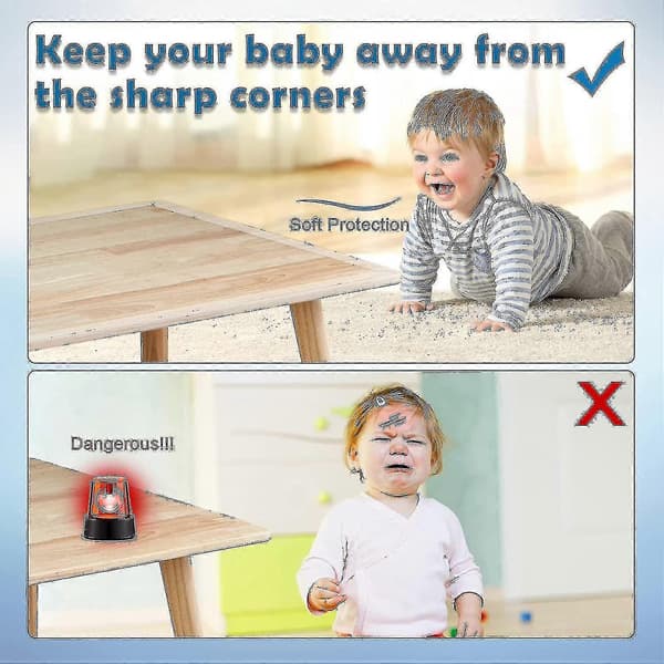 Baby Proofing, Bordsskydd för bord, Barnsäkerhet, 20ft(6m) ZD.16