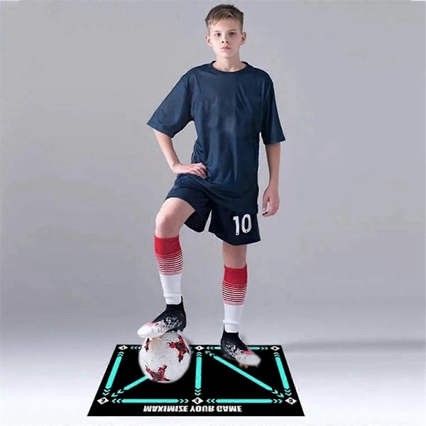 Fodbold Fodspor Træningsmåtte, Fodbold Træningsmåtte Fodbold Træningsmåtte