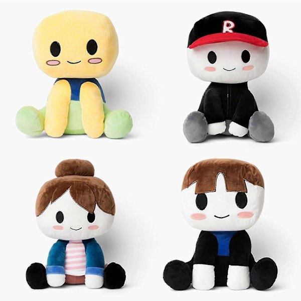 Blox Buddies Plys, 12\" Blox Buddies Noob Buddy Plushie Legetøj Til Fans Og Venner Smukt Plys Dukkegaver brown boy