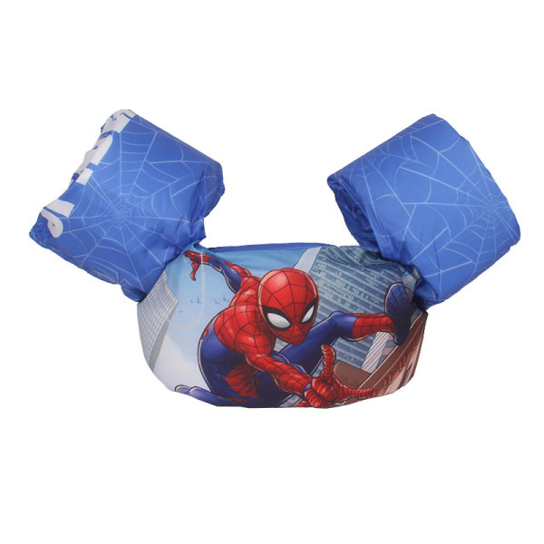 Tecknad vattenärmad flytväst baddräkt simflytväst för barn Spider-Man B style water sleeves