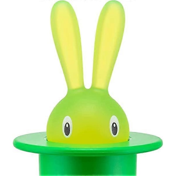 Søt Kanin Manuell Tannpirkerboks (Grønn), Termoplastisk Harpiks Design Tannpirkerholder