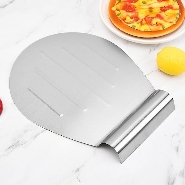 Rustfritt stål overføringsspade pizzahåndteringsplate brødspade kakeinnrammingsspade biff spade flyttebrett ADWF4.16 zd QE2024