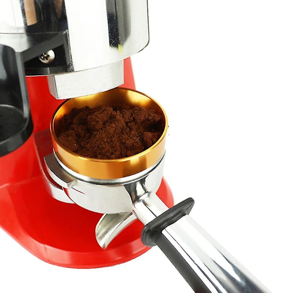 51mm 54mm 58mm Breville Delonghi Krups Aluminium Doseringsring Med Magnet Kompatibel Bryggningskålar Kaffe Tamper Espresso Barista Verktyg 54mm