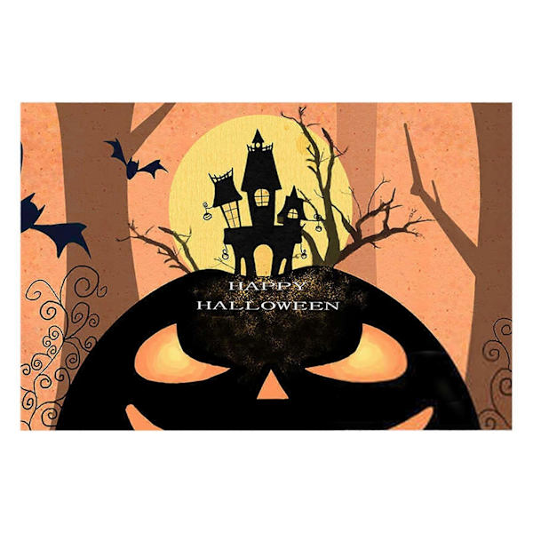 Halloween-pöytäkoriste - Lämmöneristysmatto keittiöön ja ruokailutilaan - Liukumaton ja vedenpitävä matto c