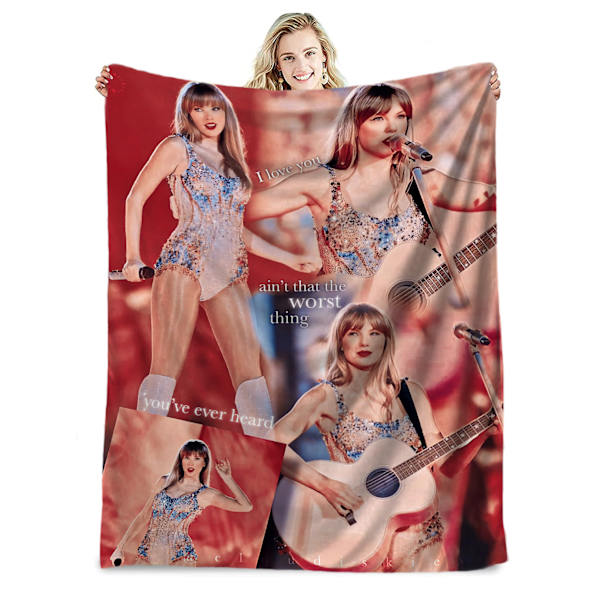 Berømt sanger flanneldækken Taylor Swift gave tæppe aircondition tæppe lur tæppe cover tæppe berømthed tæppe 150*200cm