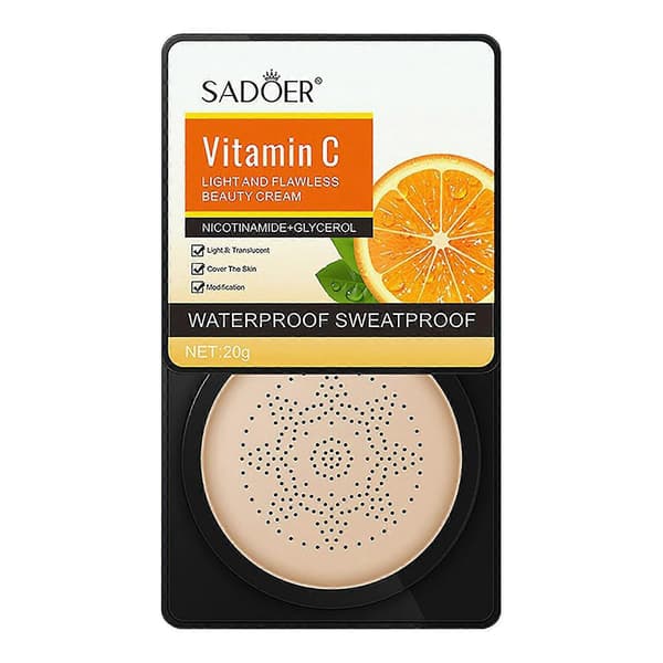 Sadoer C-vitamiini sienityyny 01# luonnollinen väri 20g B
