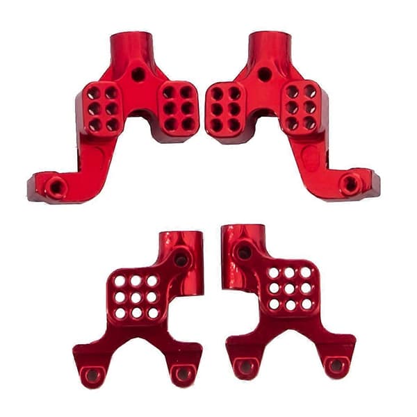 DIY Legetøjsmodel Ophængningssæt RC Crawler Transmissionsplade Legetøjsinternt Udstyr black