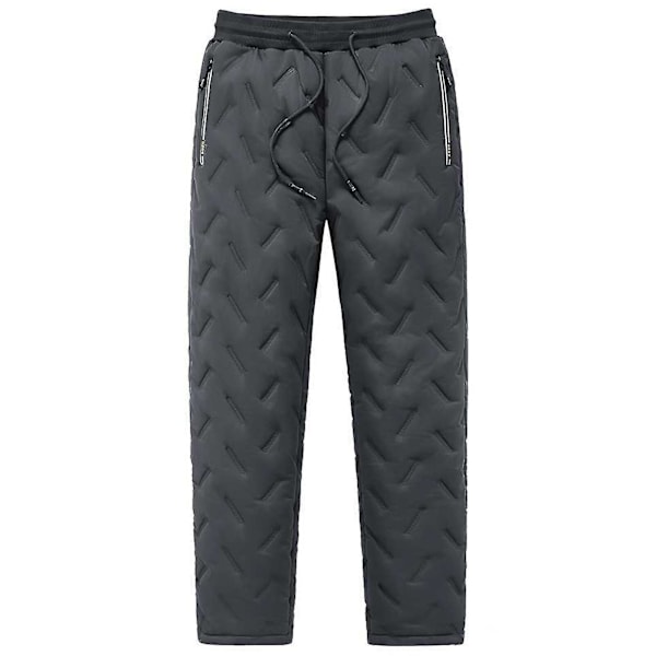 Herre Vinter Casual Bukser Herre Plys Tykkelse Bukser Lam Velvet Vindtett og Varme Ekstra Store Løse Sports Bukser zd b2 5xl