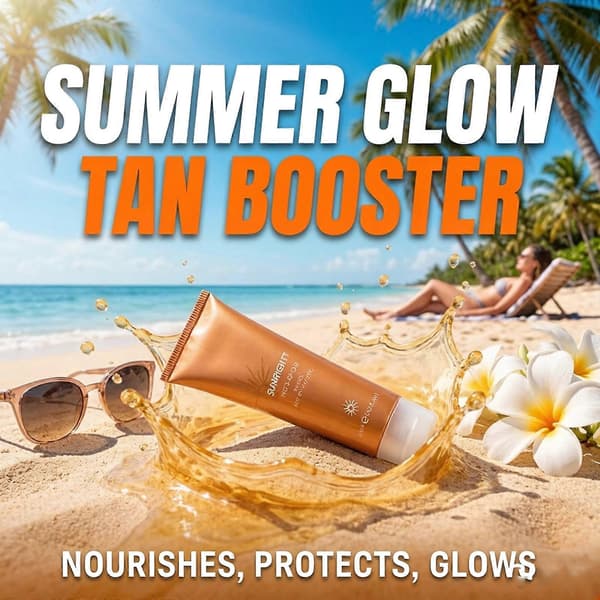 Sunright Insta Glow Self Tanning Gel, Exp 2028 NY FÖRPACKNING