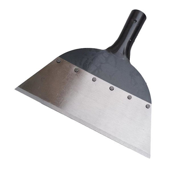 Platt spade isskrapa hög hållfasthet rostfri korrosionsbeständig allmänt använd högeffektiv trädgård rengöringsskrapa ogräsverktyg ZD Q