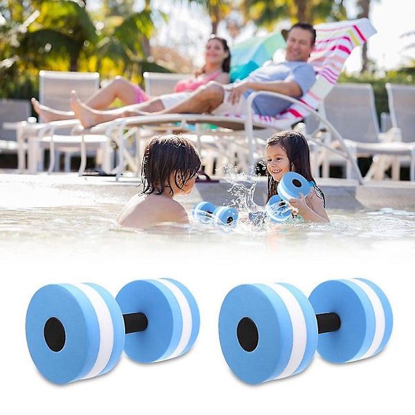 Vatten Aerobic Träning Skum Hantlar Pool Motstånd Yoga Fitness Vatten Simning Utrustning för män och kvinnor FF R ZD green