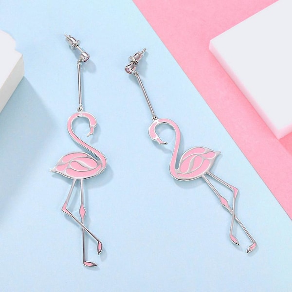 Dame Stud Øredobber Dame Flamingo Øredobber Flamingo Øredobber Smykker Øredobber Dame